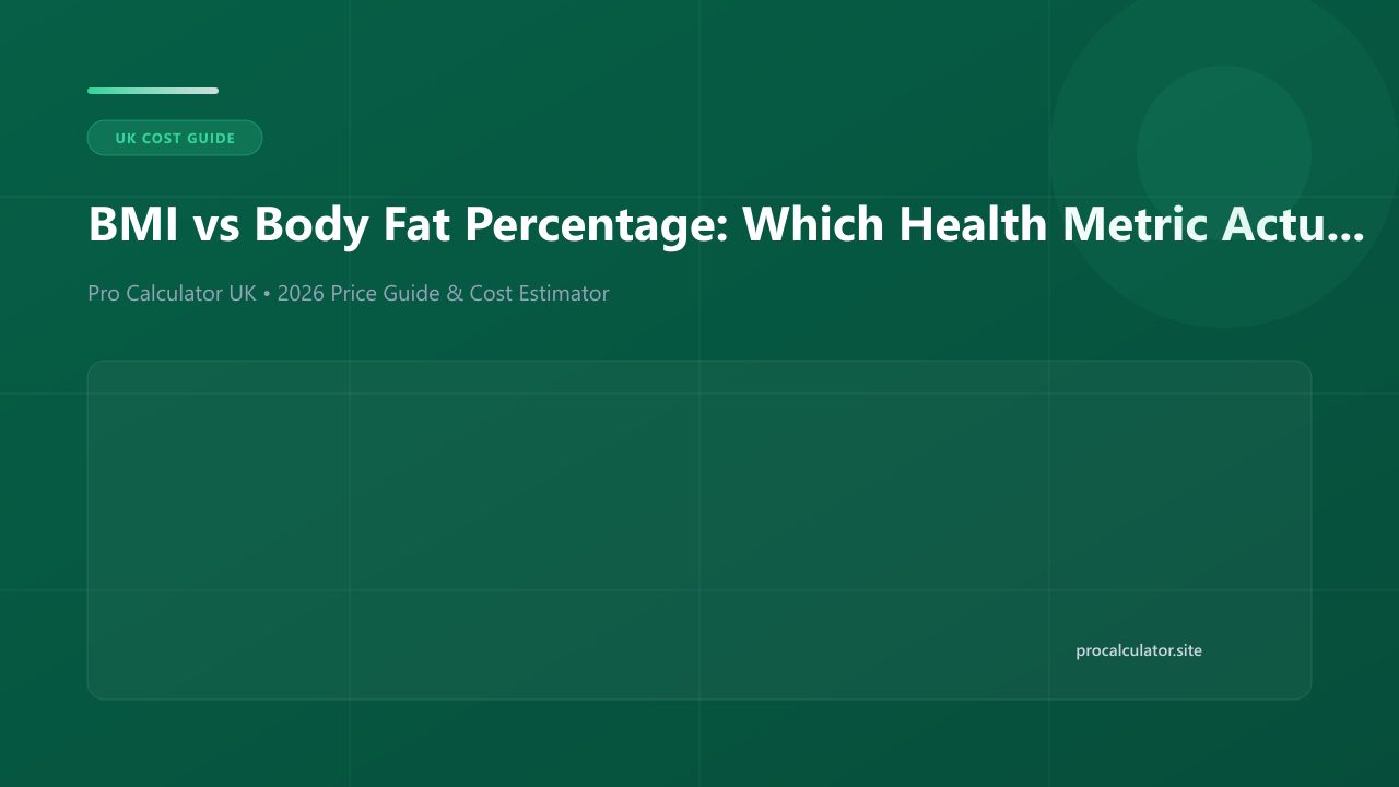 Illustration comparing BMI and body composition metrics